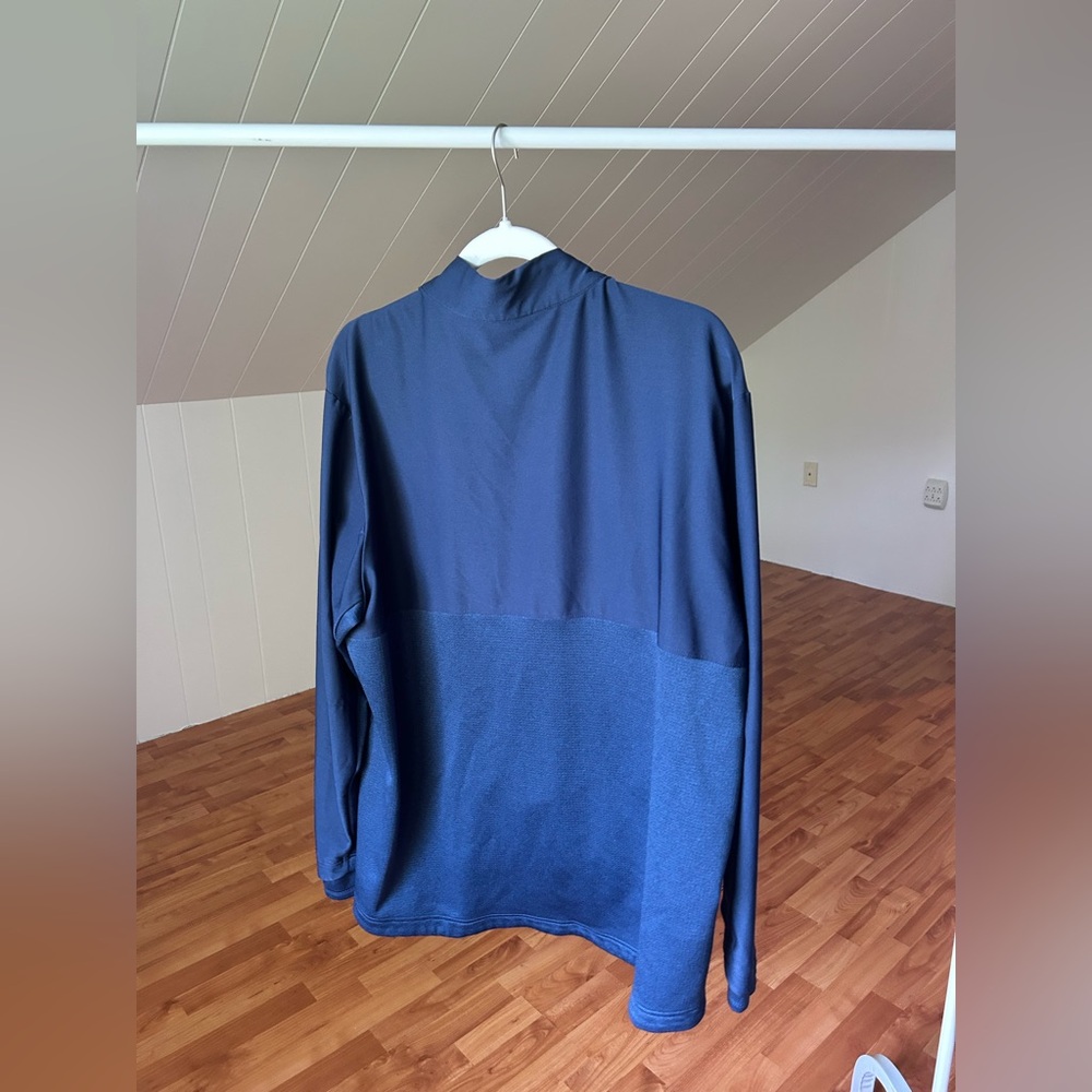Adidas Dark Blue Golf Pullover - image 2